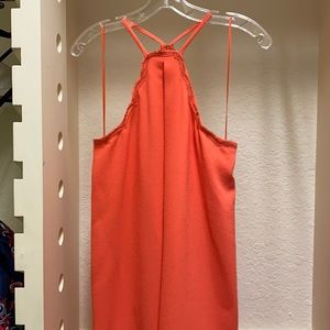 Trina Turk Orange Cocktail Dress